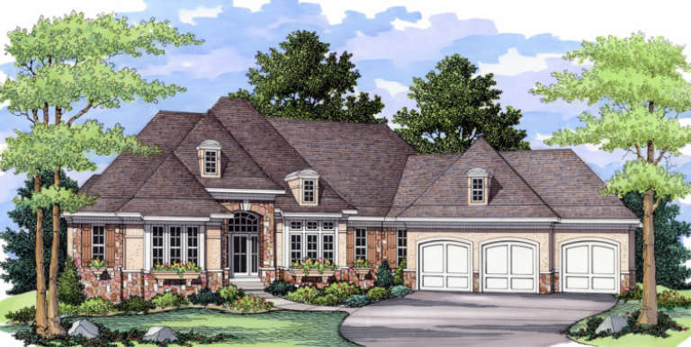 House Plan House Plan #3010 Front Elevation
