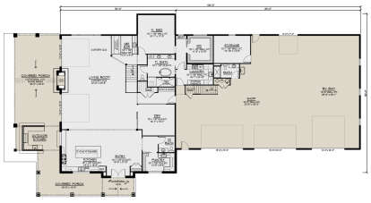 Main Floor  for House Plan #5032-00260
