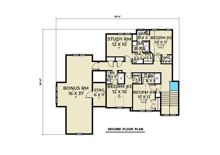 House Plan House Plan #30127 Drawing 2