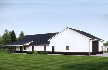 Barn House Plan #5032-00263 Elevation Photo