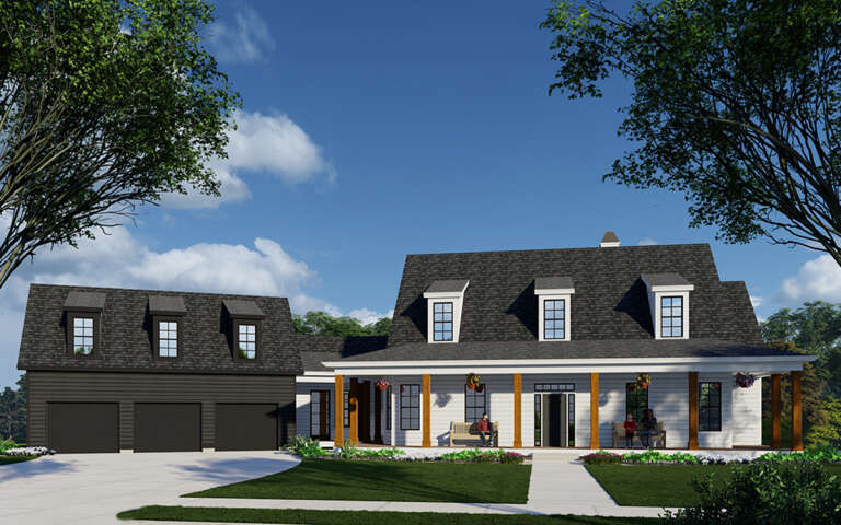 House Plan House Plan #30209 Front Elevation