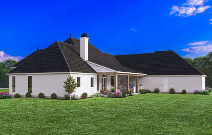 French Country House Plan #4534-00108 Elevation Photo