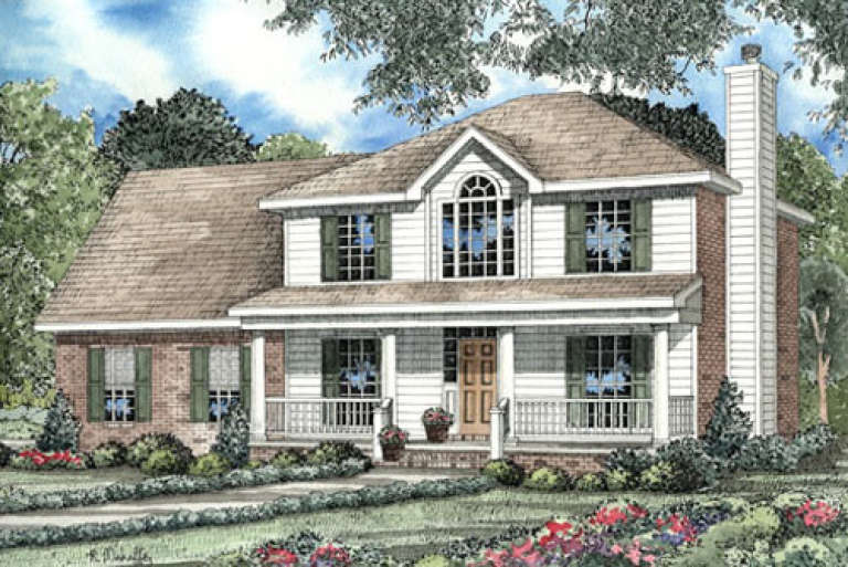 House Plan House Plan #3024 Front Elevation