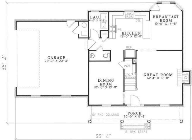 House Plan House Plan #3024 Drawing 1
