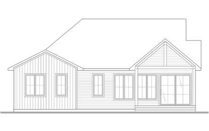Modern Farmhouse House Plan #034-01340 Elevation Photo