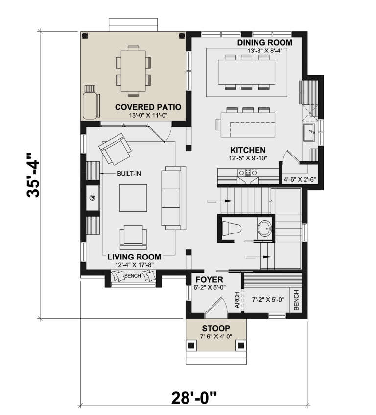 House Plan House Plan #30319 Drawing 1