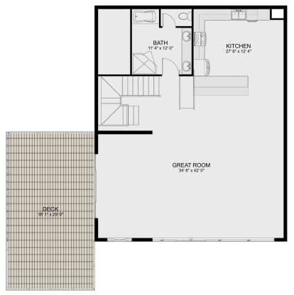 Main Floor  for House Plan #2802-00269