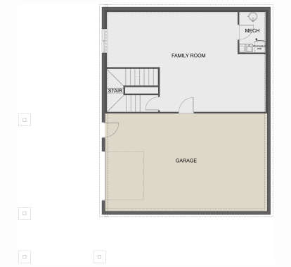 Basement for House Plan #2802-00269