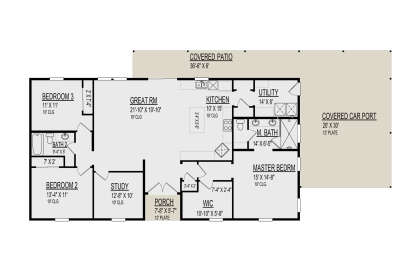 Main Floor  for House Plan #9300-00047