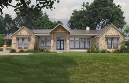 Craftsman House Plan #9300-00070 Elevation Photo
