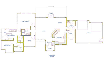 Main Floor  for House Plan #9940-00016