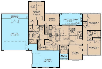 Main Floor  for House Plan #8318-00382