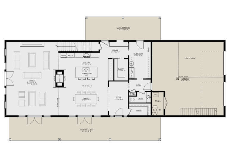 House Plan House Plan #30570 Drawing 1