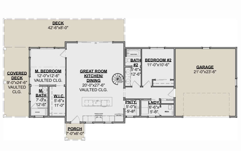 House Plan House Plan #30589 Drawing 1