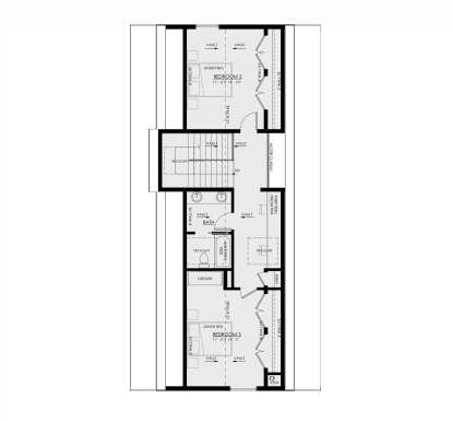 Second Floor for House Plan #8937-00028
