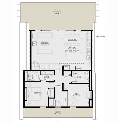 Main Floor for House Plan #8937-00032