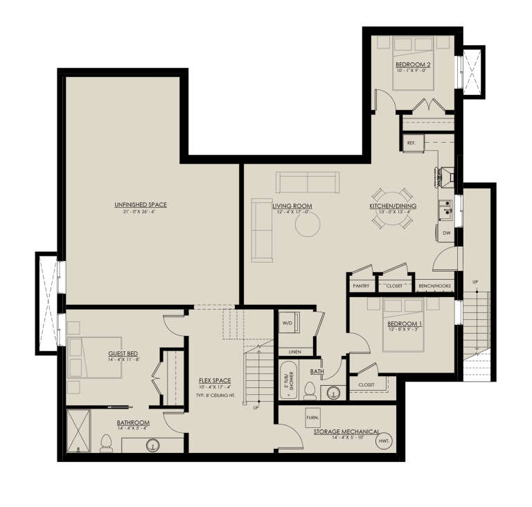 House Plan House Plan #30627 Drawing 3