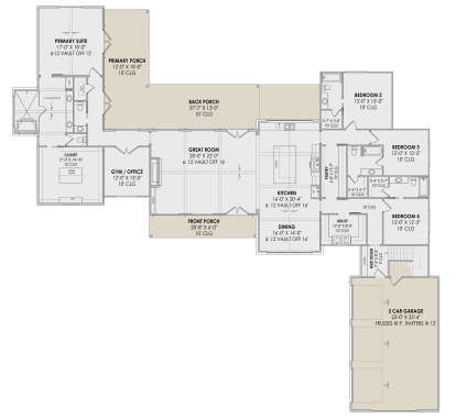 Main Floor  for House Plan #7983-00001