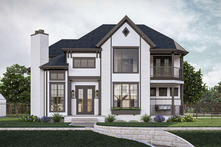 House Plan House Plan #30635 Front Elevation 
