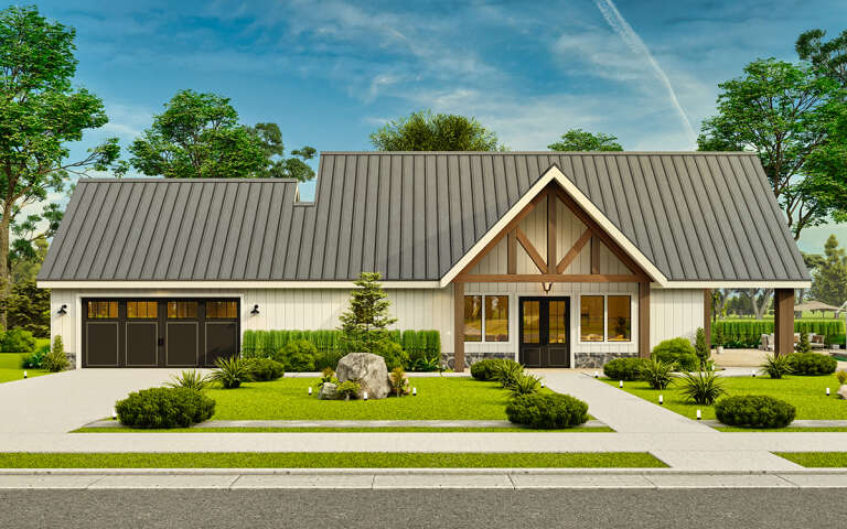 House Plan House Plan #30645 Front Elevation 