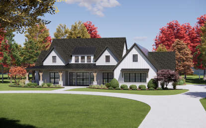 Modern Farmhouse House Plan #7983-00024 Elevation Photo
