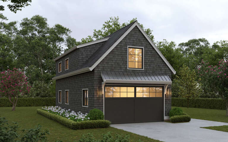 House Plan House Plan #30681 Angled Front Elevation