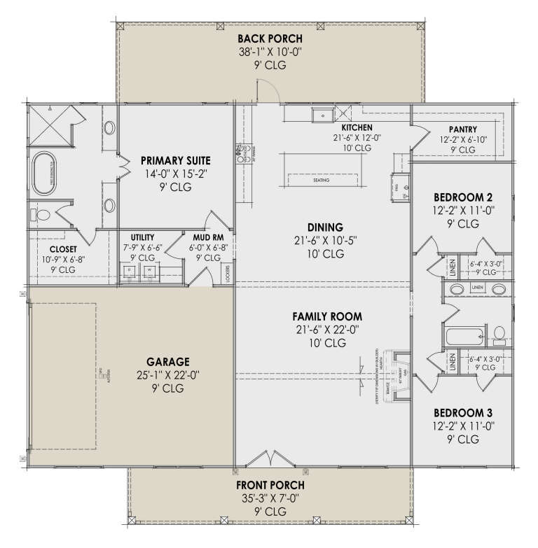 House Plan House Plan #30690 Drawing 1