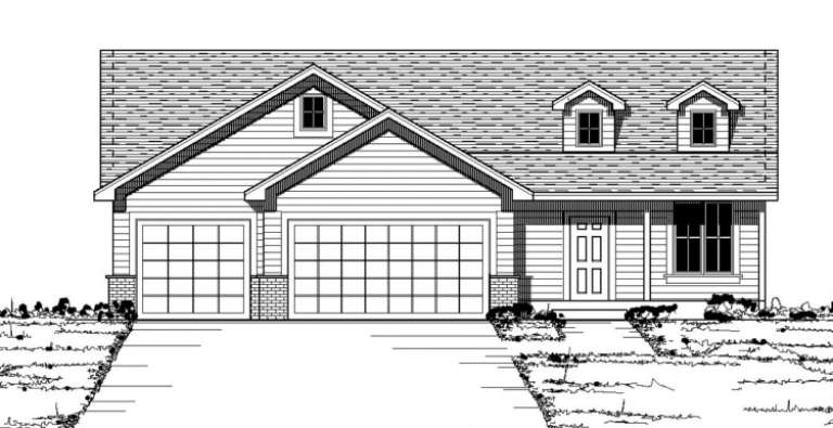 House Plan House Plan #3071 Front Elevation