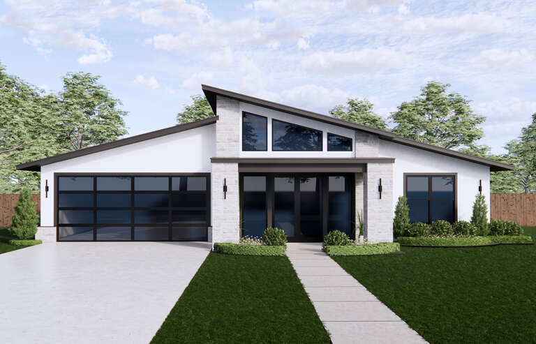 House Plan House Plan #30721 Front Elevation 