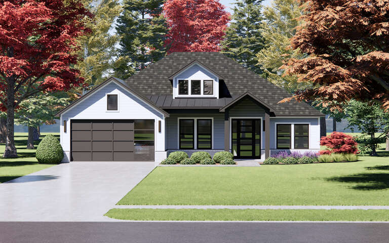 House Plan House Plan #30730 Front Elevation 