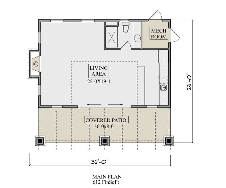 House Plan House Plan #30772 Drawing 1