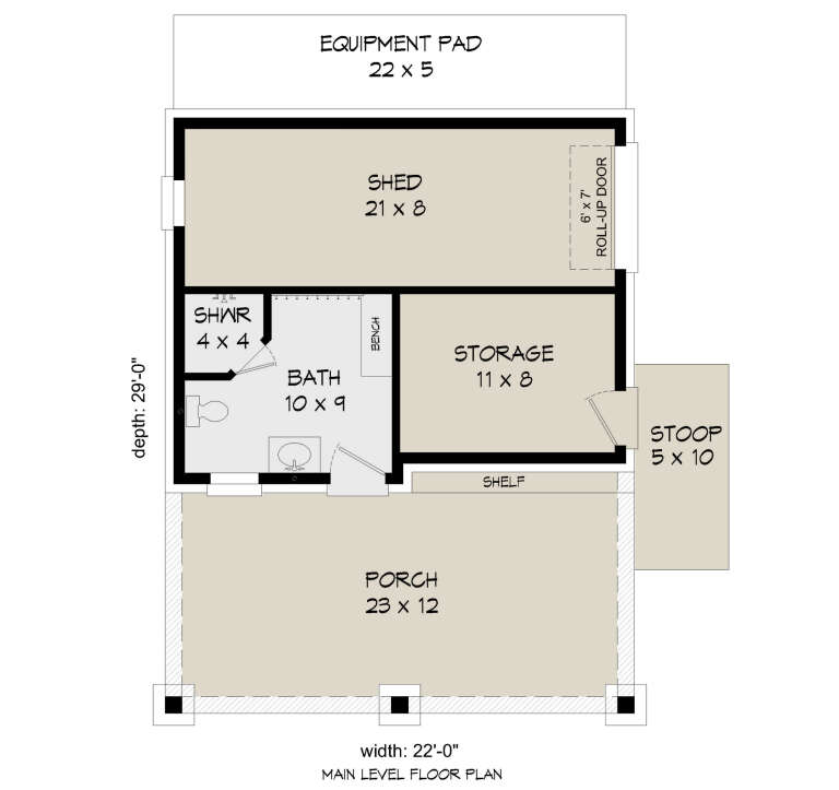 House Plan House Plan #30773 Drawing 1