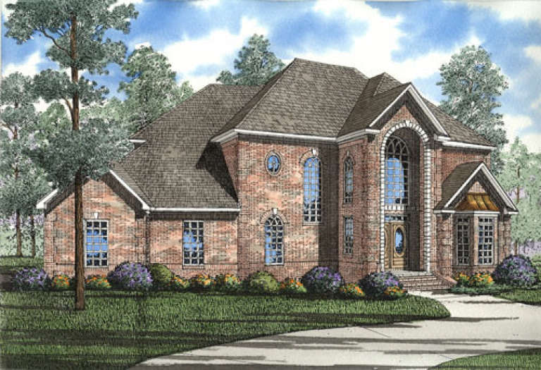 House Plan House Plan #3082 Front Elevation