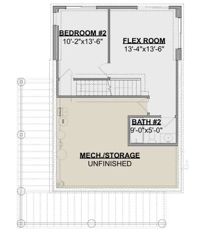 Basement for House Plan #1462-00113