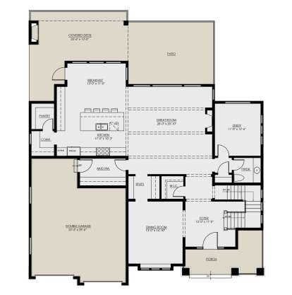 Main Floor  for House Plan #8937-00064