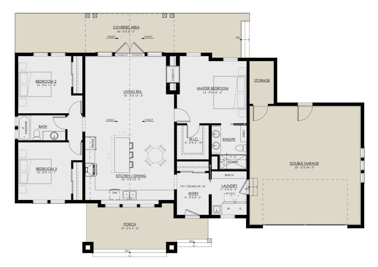 House Plan House Plan #30869 Drawing 1