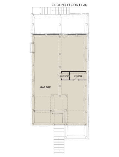 Ground Floor for House Plan #6316-00009