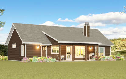 Craftsman House Plan #3125-00032 Elevation Photo