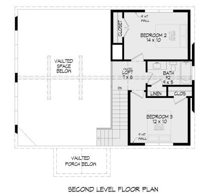 Second Floor for House Plan #940-01035