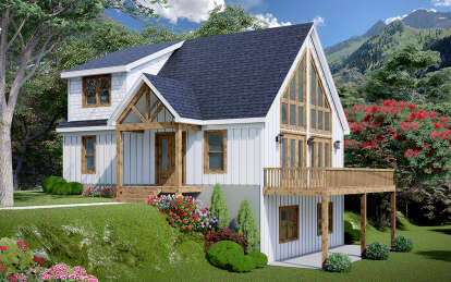 Craftsman House Plan #940-01041 Elevation Photo