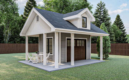 Modern Farmhouse House Plan #963-00975 Elevation Photo