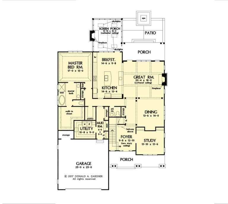 House Plan House Plan #31099 Drawing 1