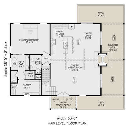 Main Floor  for House Plan #940-01048