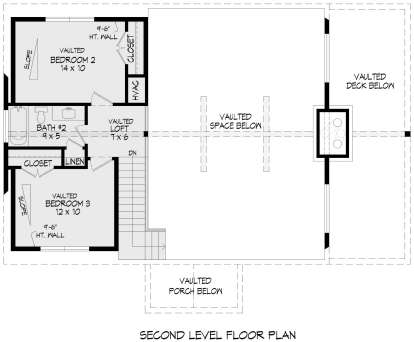 Second Floor for House Plan #940-01048