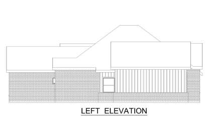 Contemporary House Plan #5445-00531 Elevation Photo