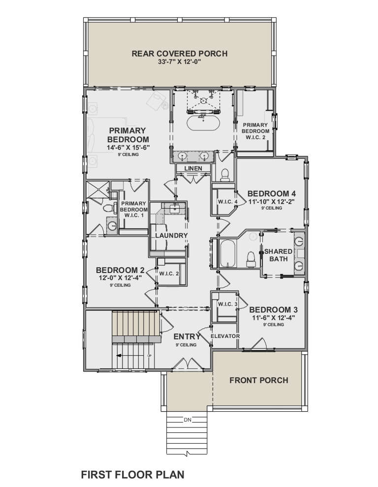 House Plan House Plan #31115 Drawing 2