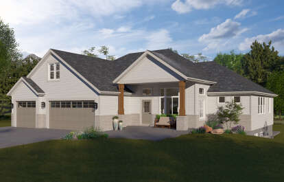 Craftsman House Plan #2802-00294 Elevation Photo