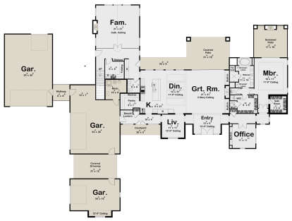 Main Floor  for House Plan #963-00980