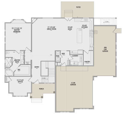 Main Floor  for House Plan #8768-00149