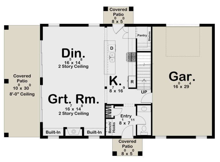 House Plan House Plan #31144 Drawing 1